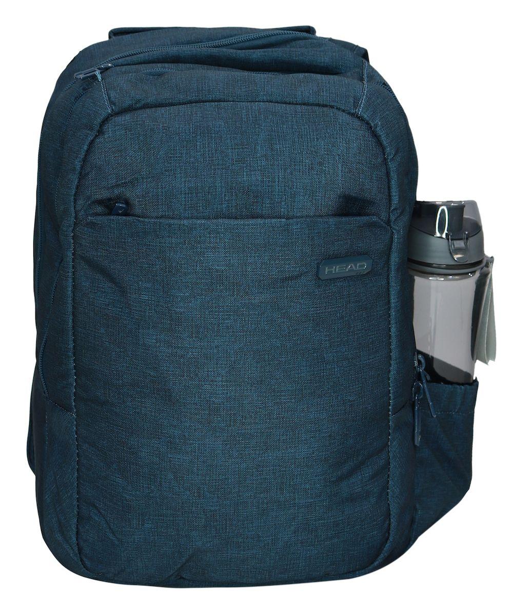 Mochila Porta Laptop Pronet M Azul Piedra Head-2