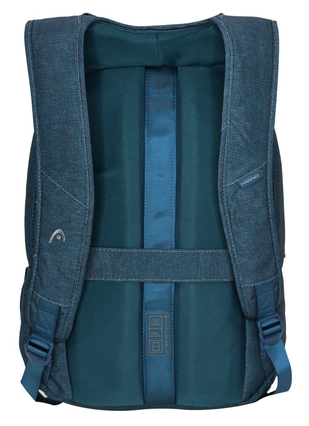 Mochila Porta Laptop Pronet M Azul Piedra Head-5
