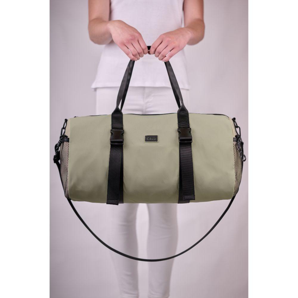 Bolso Amplio Funcional Betina Verde Calu-6