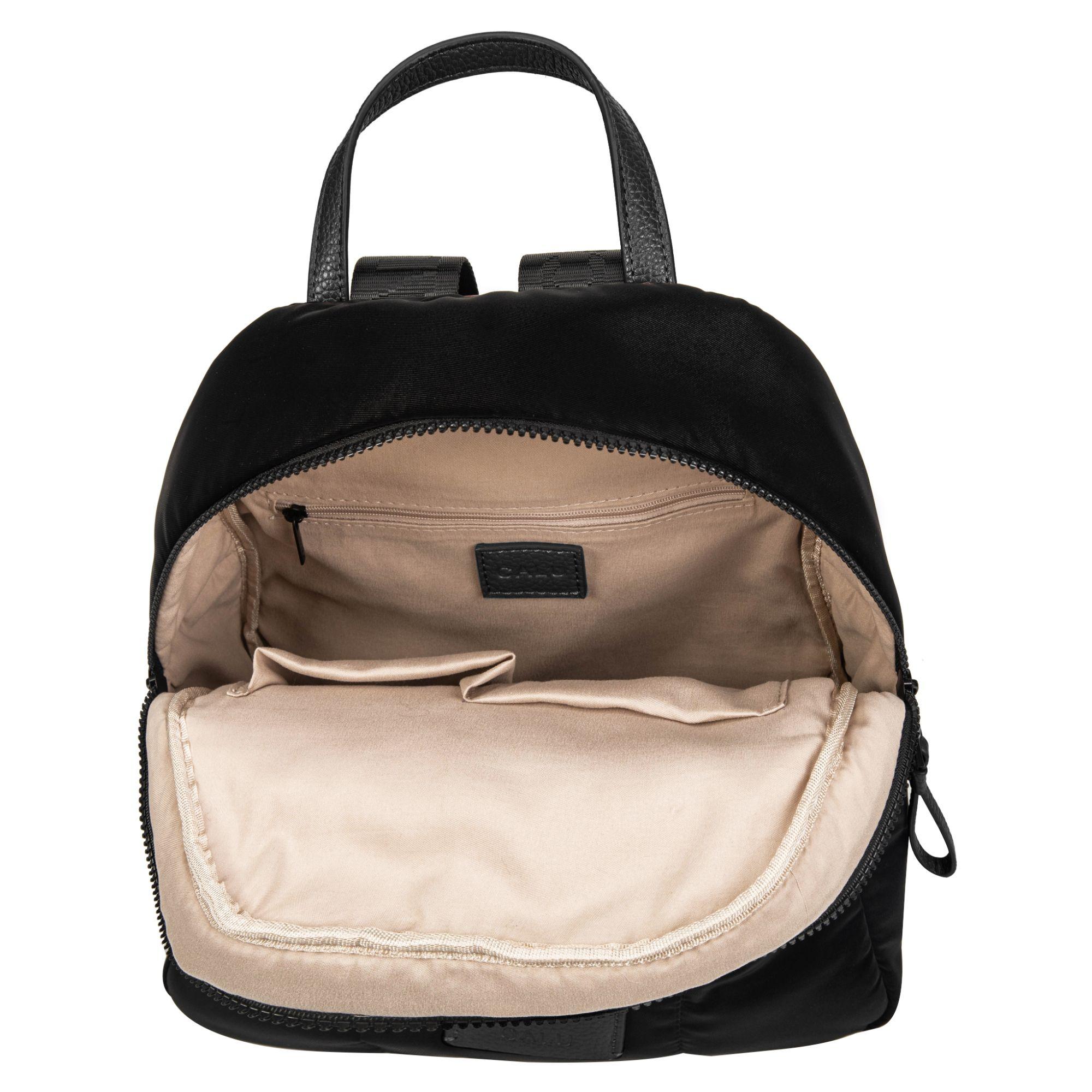 Mochila Clementine Look Clásico Negro Calu-2