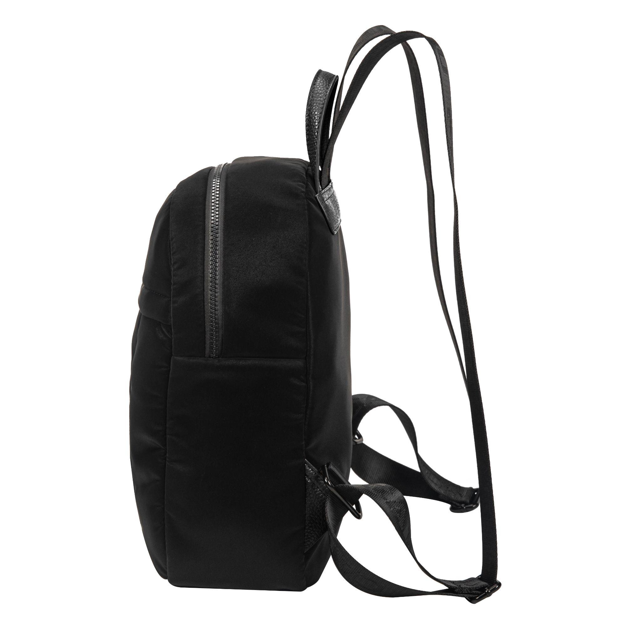 Mochila Clementine Look Clásico Negro Calu-3