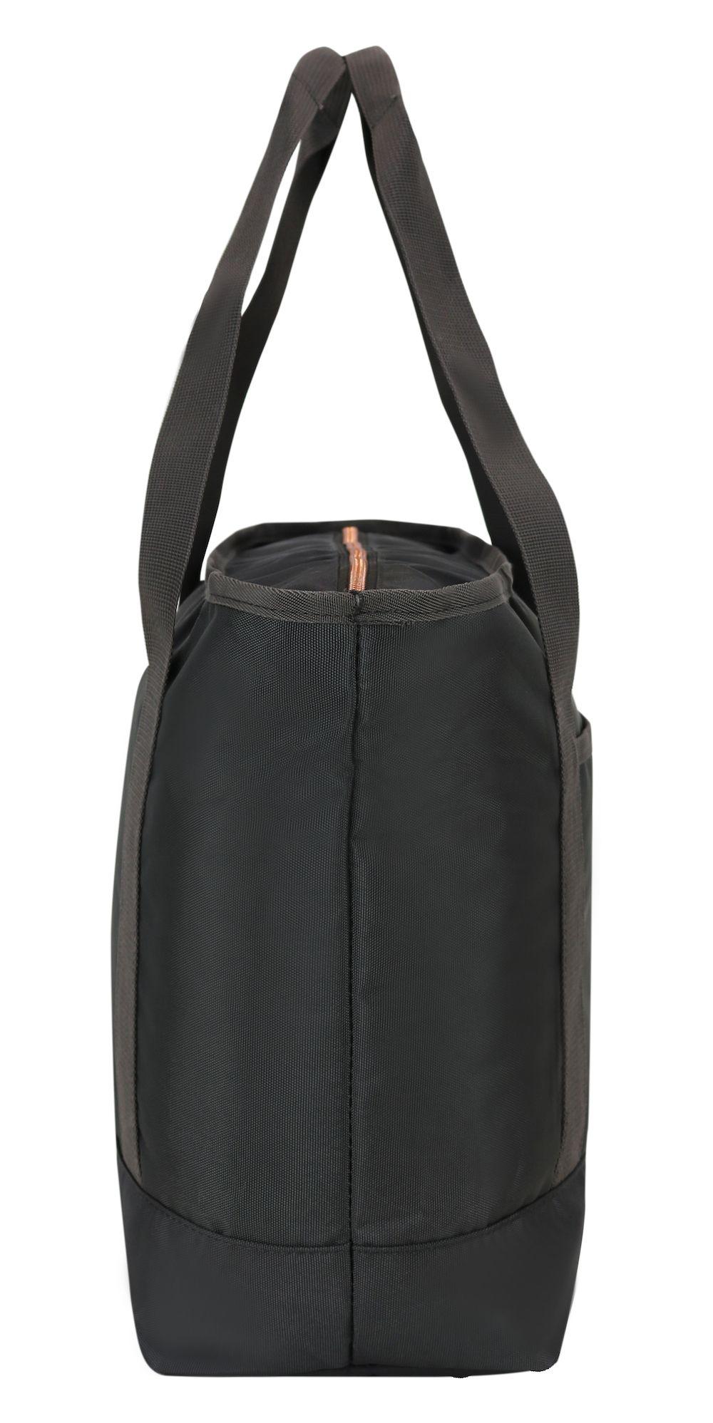 Cartera Bolso Shop Negro Mujer Head-3