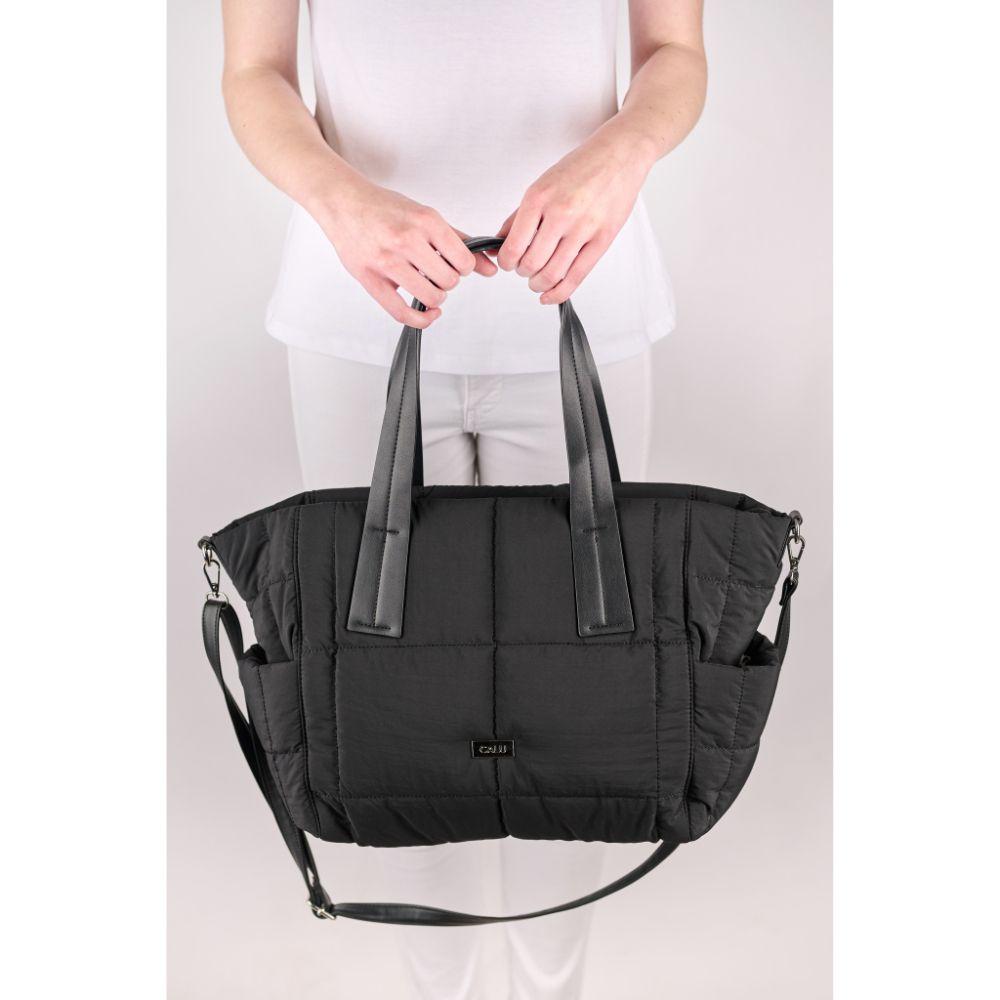 Cartera Grande Lauren Negro Calu-7