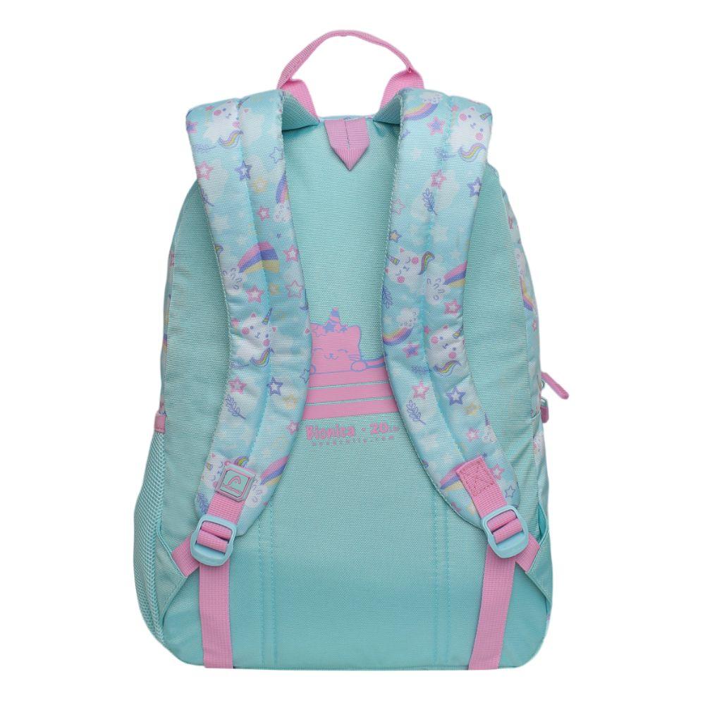Mochila Infantil Niña Bionica Gaticornio Menta Head-5