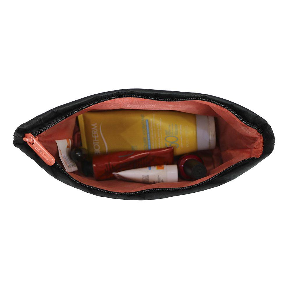 Cosmetiquero Lali Mujer Zig Zag Negro Head-1