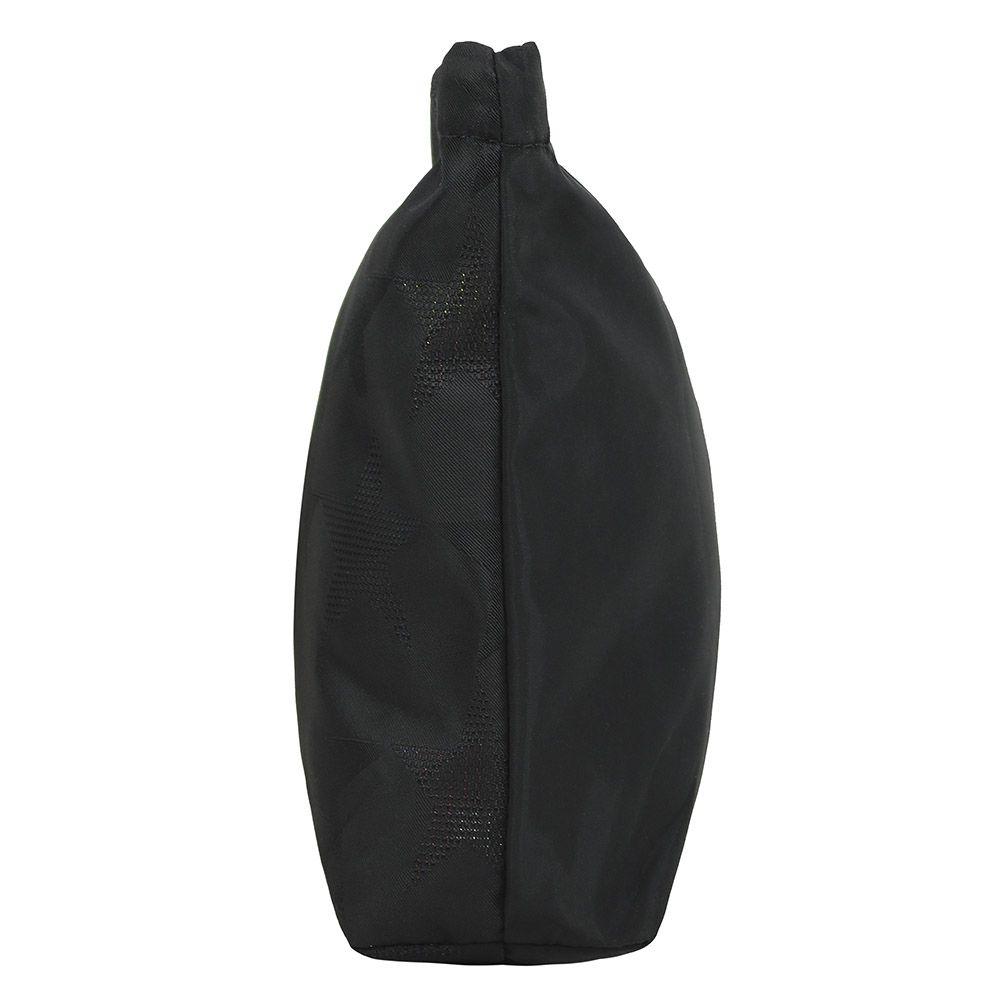 Cosmetiquero Lali Mujer Zig Zag Negro Head-2