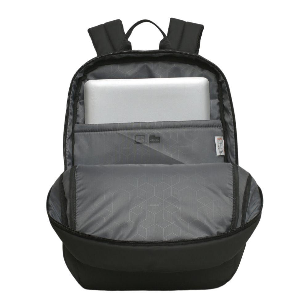 Mochila Ejecutiva Compacta Blazer Negro Head-2