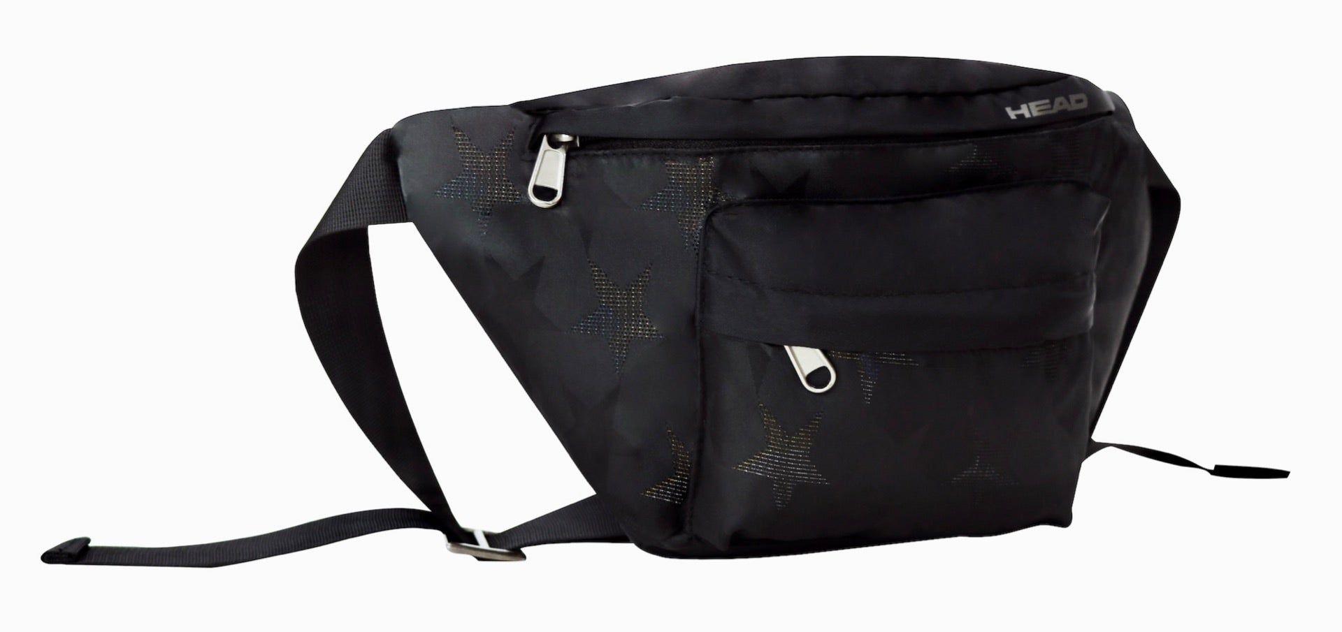 Banano Mujer Kicks Shiny Stars Negro Head-0