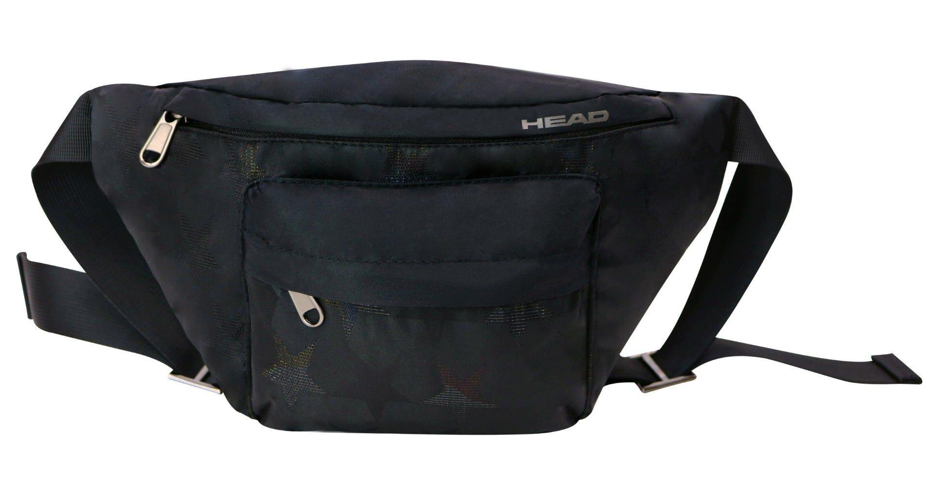 Banano Mujer Kicks Shiny Stars Negro Head-1