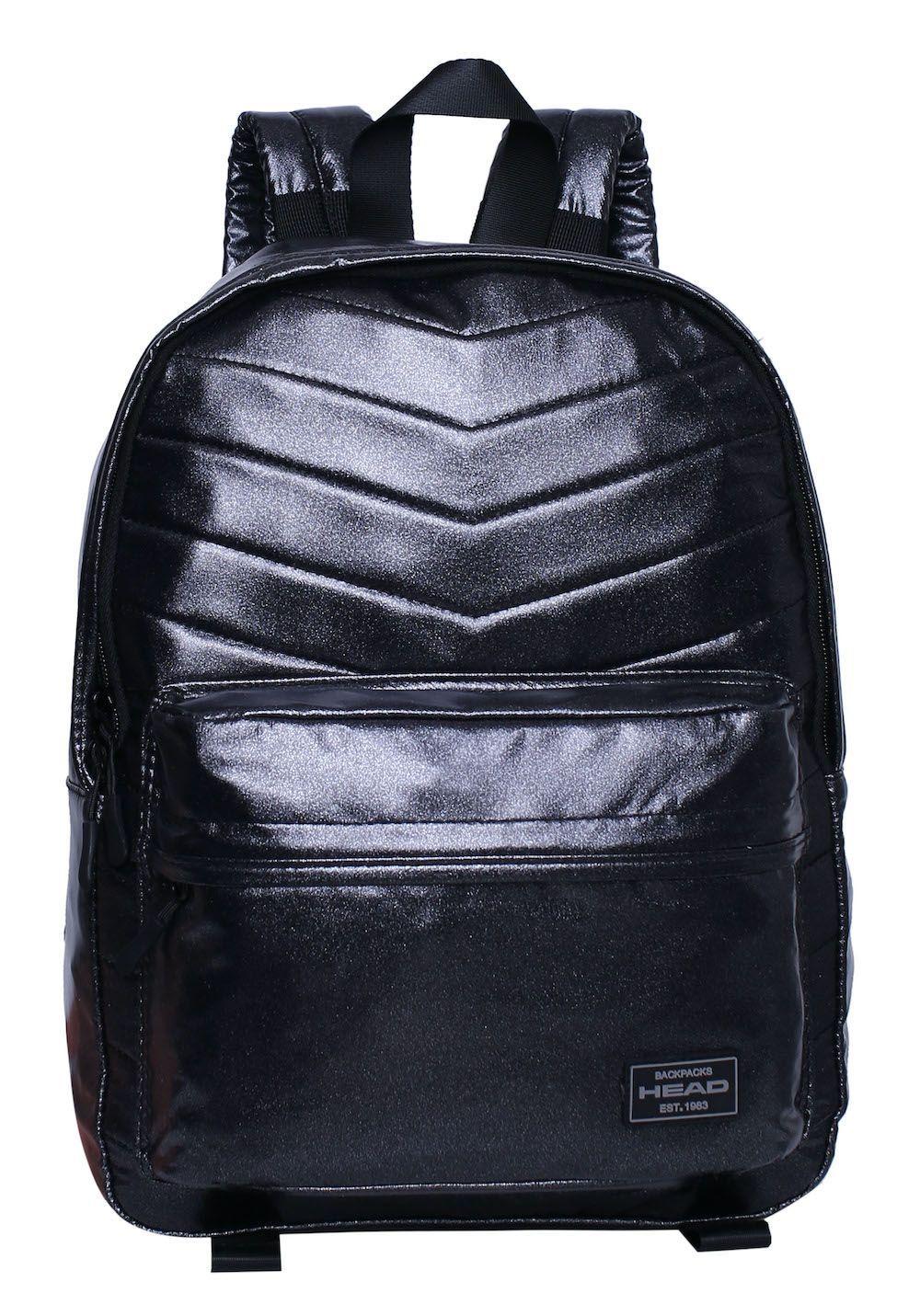 Mochila Space Metallic Negro Head-1