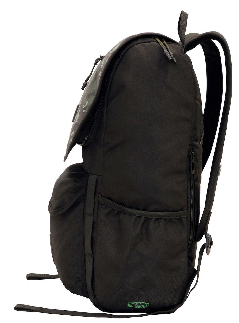 Mochila Ducato 20 Militar Negro Head-3