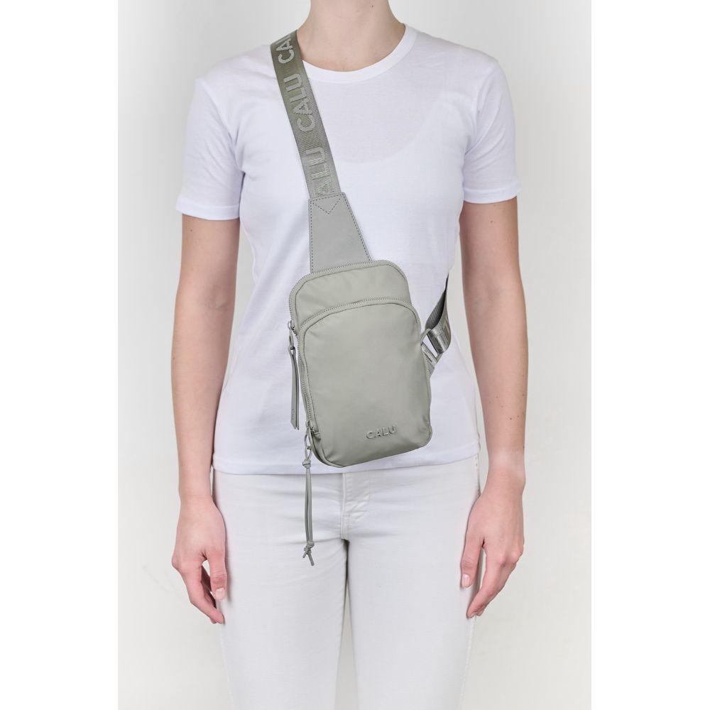Crossbody Compacto Cloe Dusty Verde Calu-5