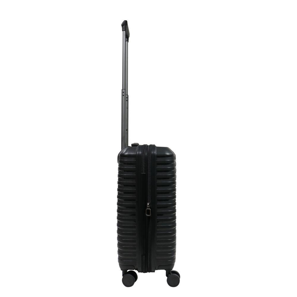 Maleta Portofino Cabina PP Expandible Tsa Negro Head-5