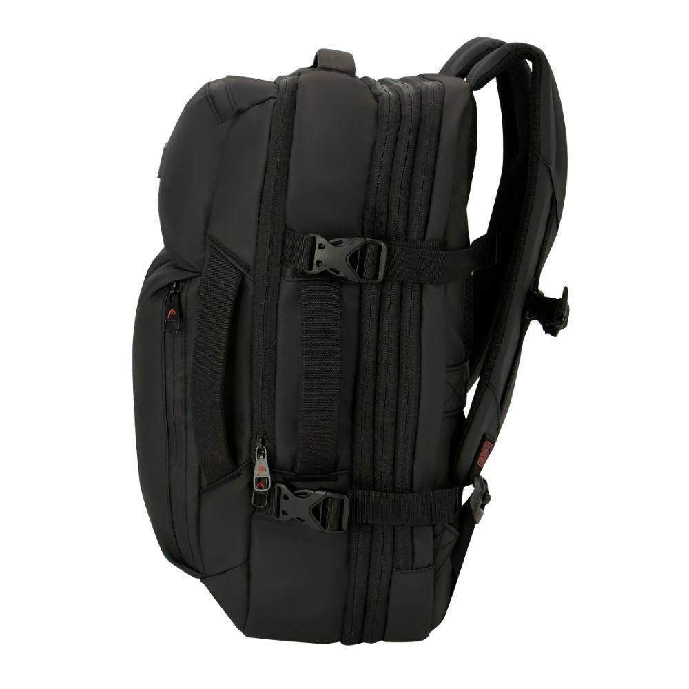 Mochila de Viaje Expandible Shark Waterproof Reverse Negro Head-8