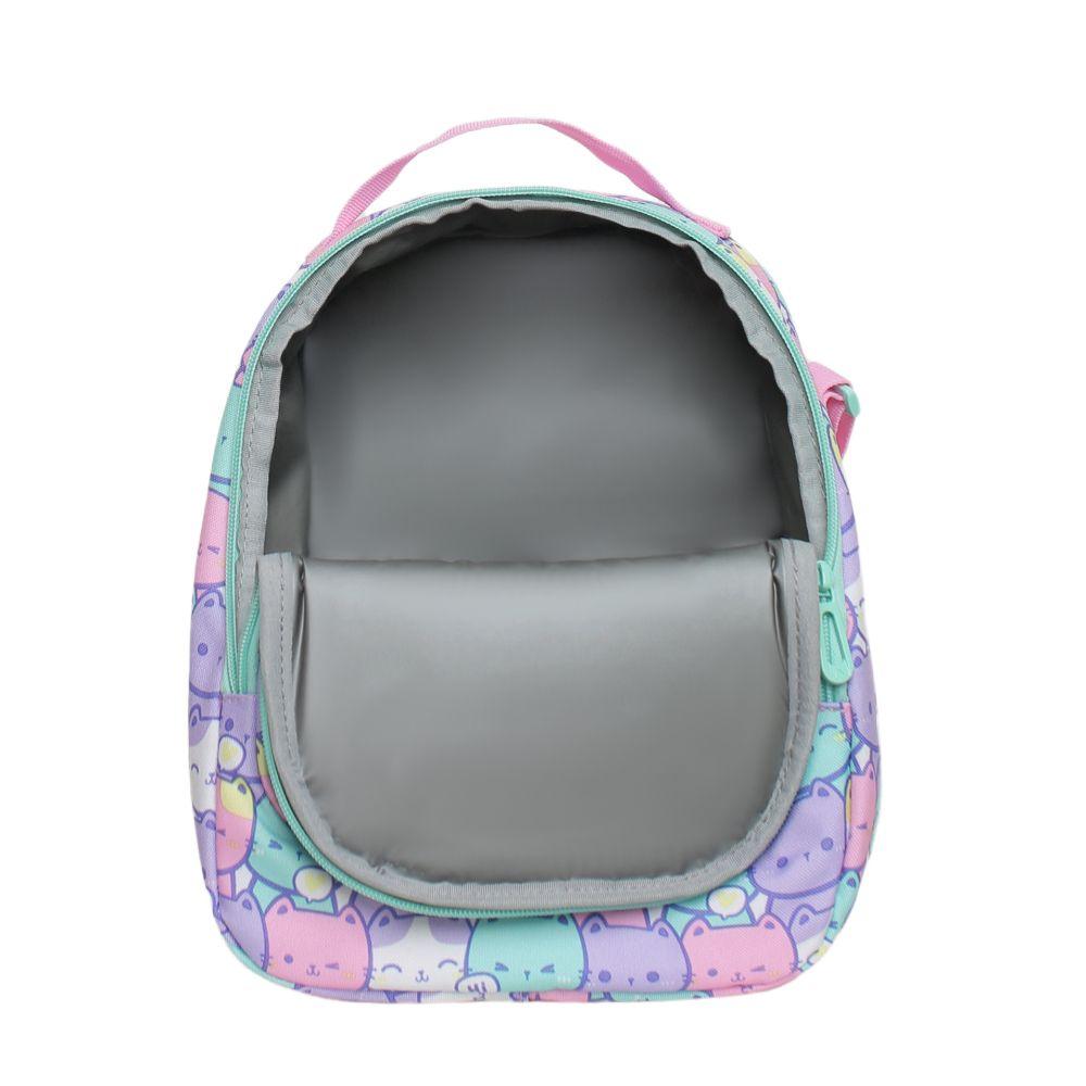 Lonchera Termica Grey New Gatos Pastel Head-2