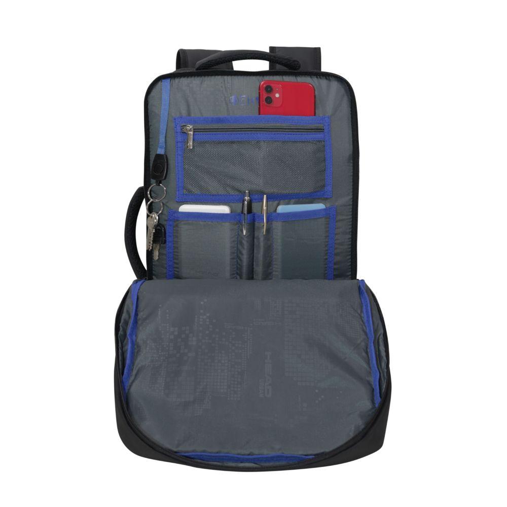 Mochila Viaje Expandible Journey Reverse Negro Head-4