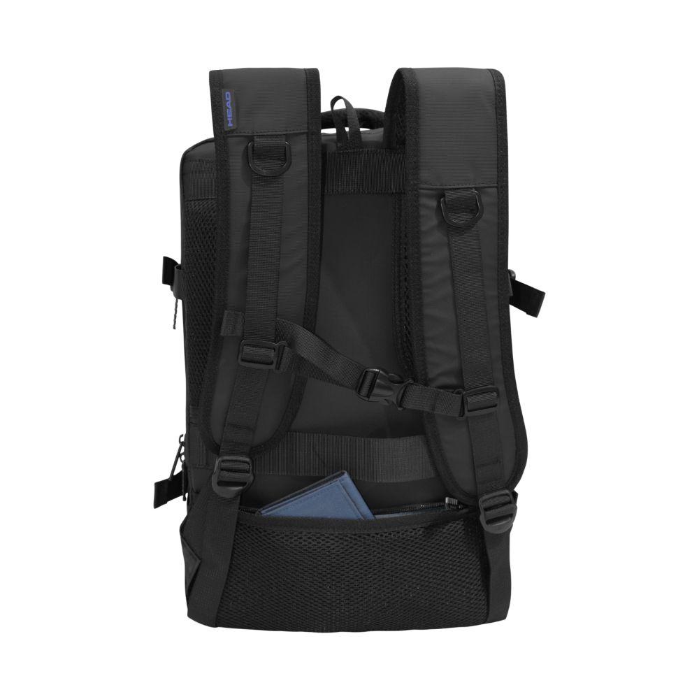Mochila Viaje Expandible Journey Reverse Negro Head-7