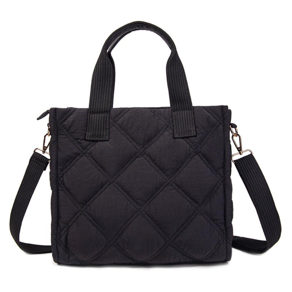 Cartera Acolchada Helena Negro Calu-5