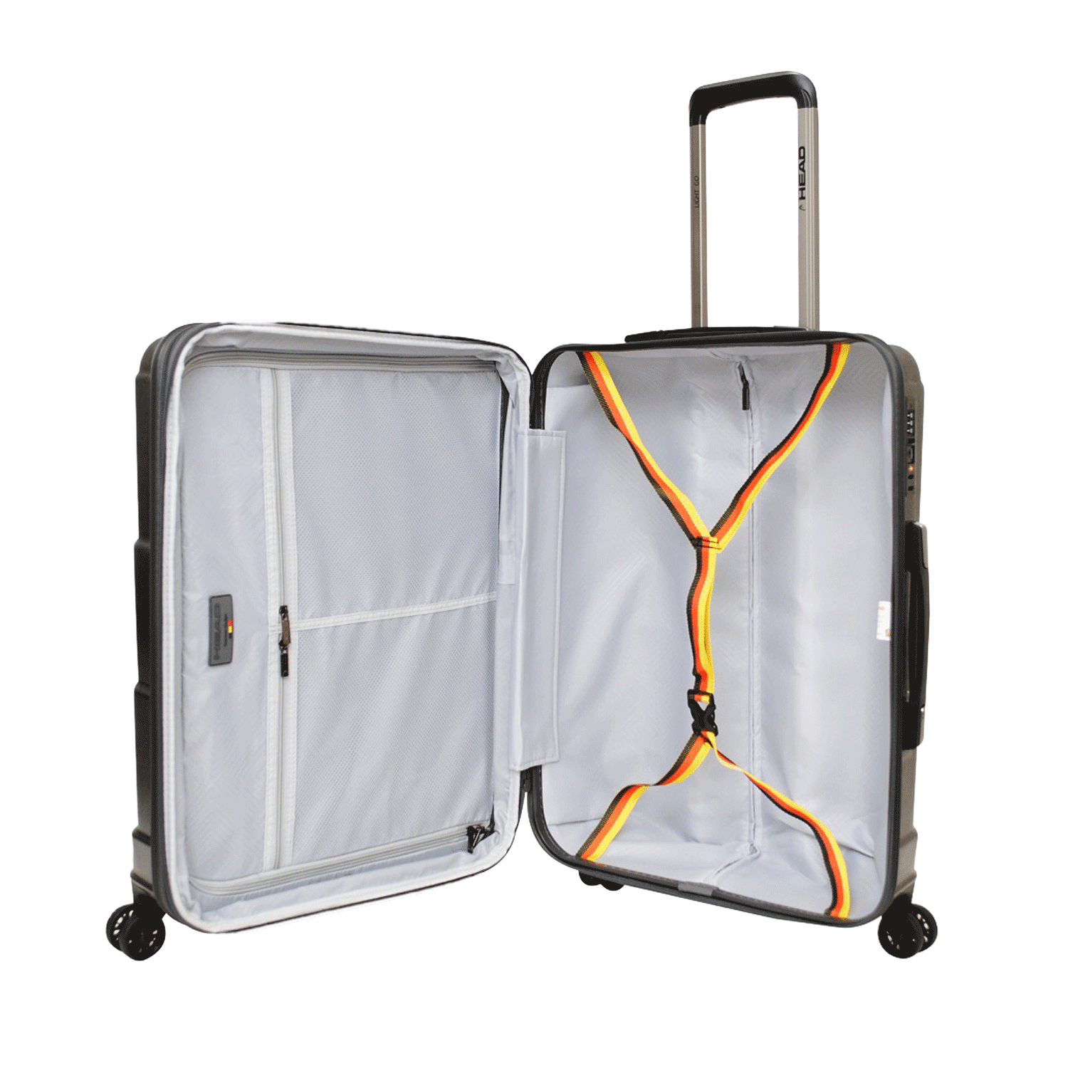 Maleta Dura Hamburgo M Grafito Head  -3