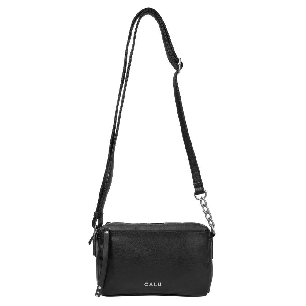 Cartera Pixie 3 Bolsillos Negro Calu-3