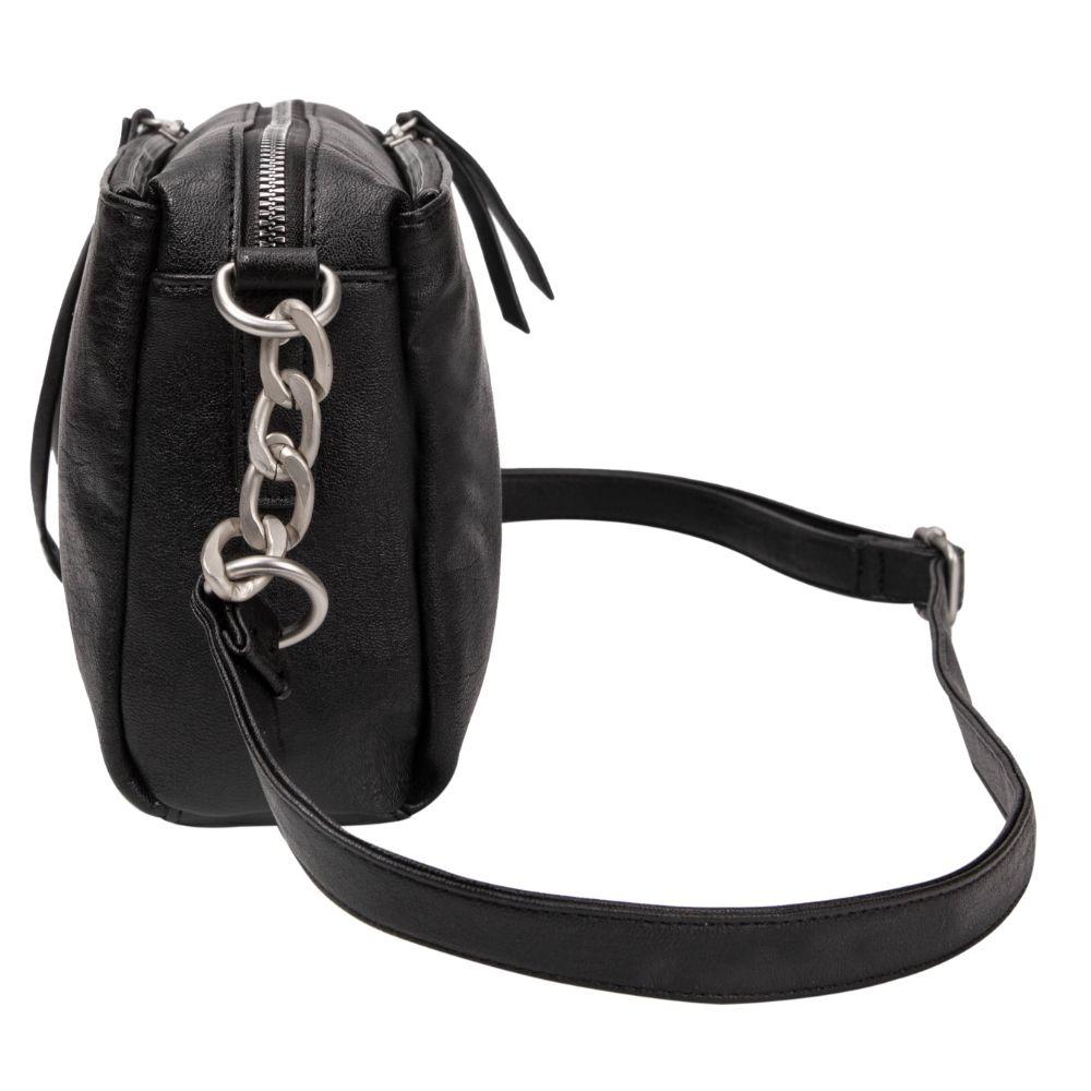 Cartera Pixie 3 Bolsillos Negro Calu-4