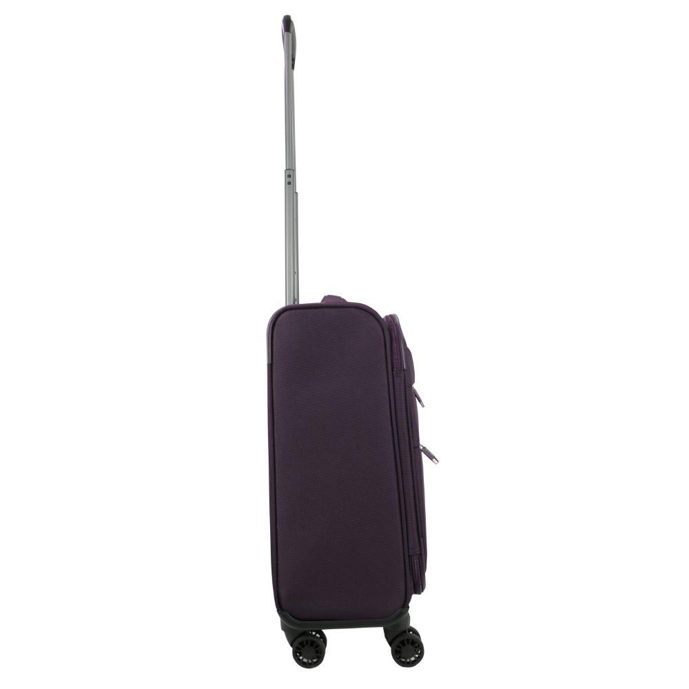 Maleta Cabina Blanda TSA Londres S Morado Head-6