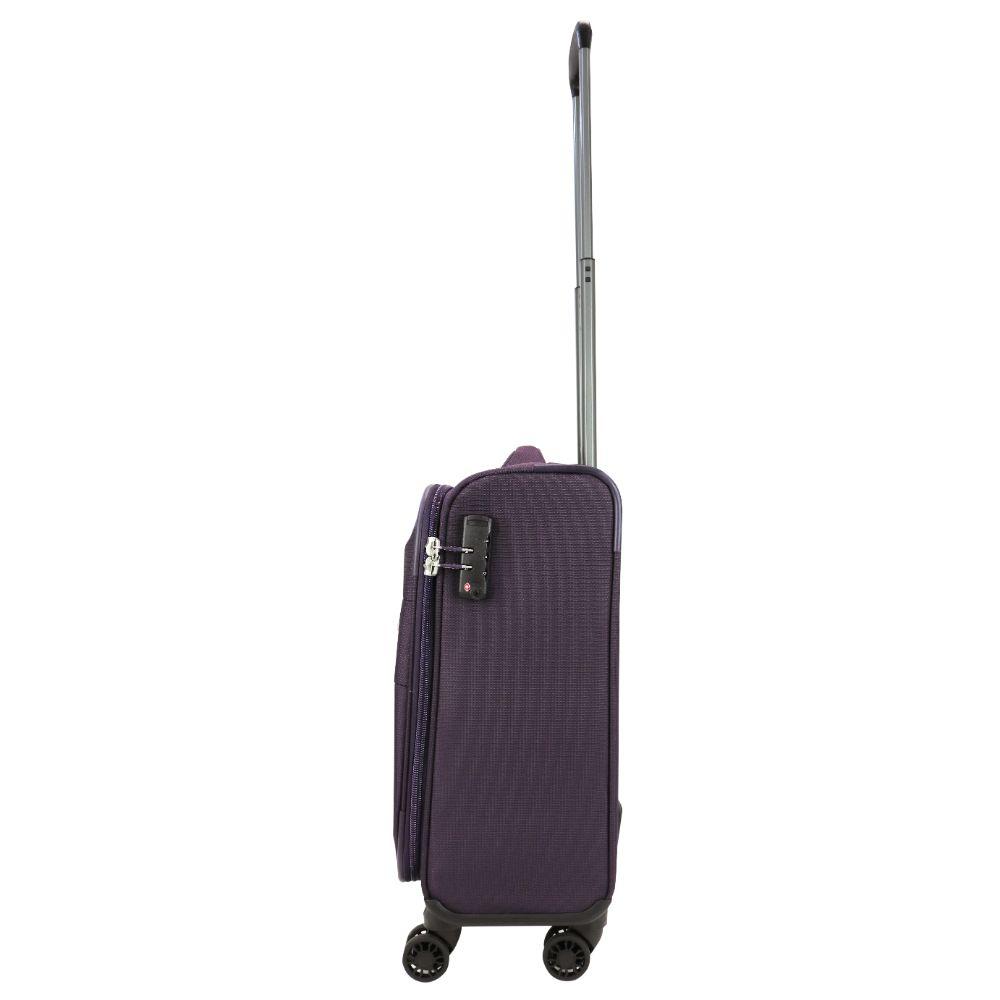 Maleta Cabina Blanda TSA Londres S Morado Head-7