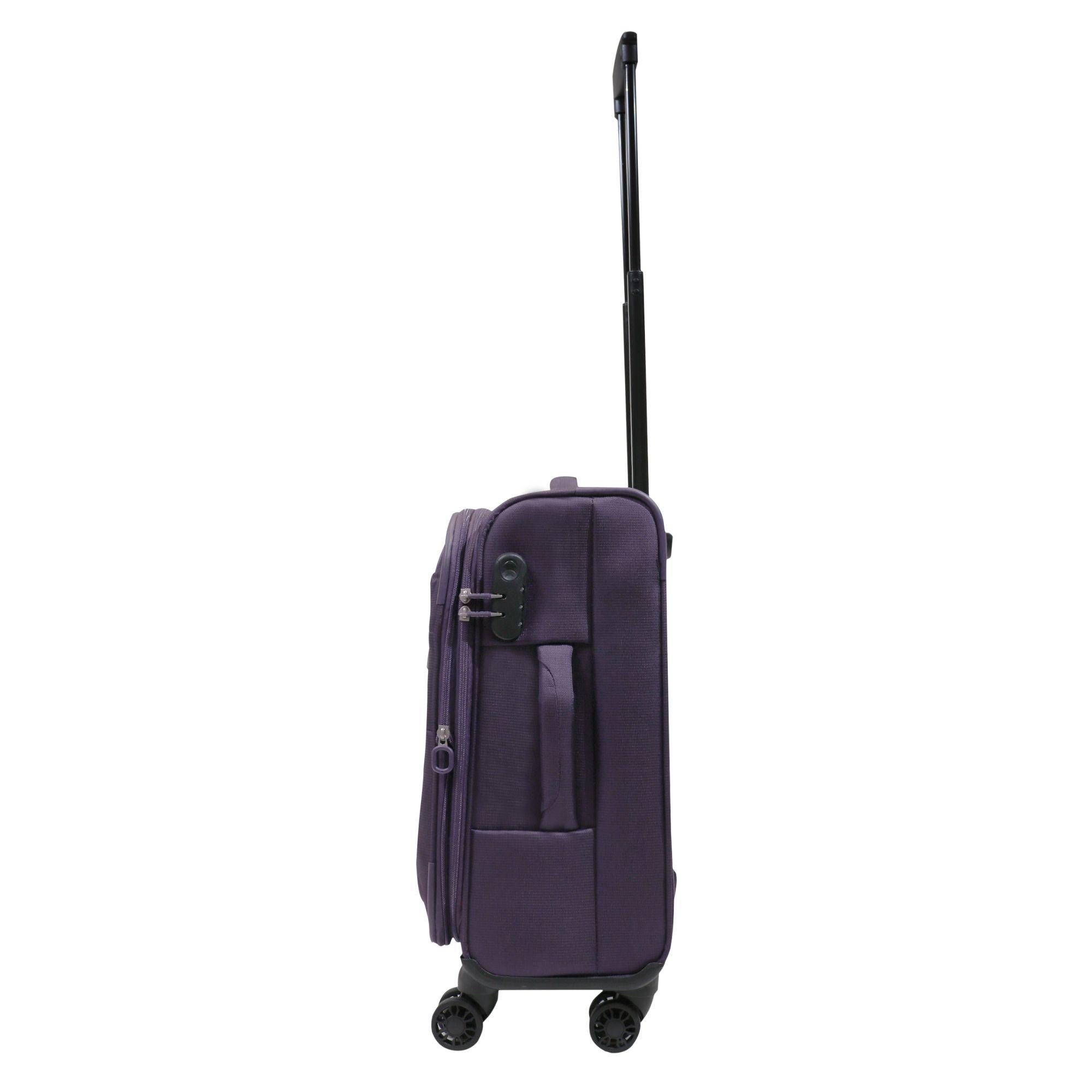Maleta Cabina Blanda Londres S Morado Head-5