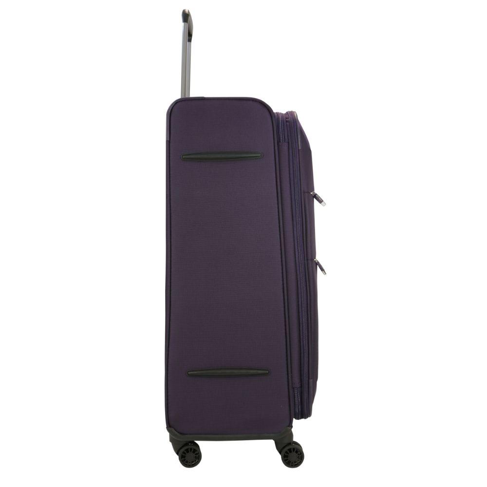 Maleta Blanda Expandible con TSA Londres L Morado Head-8
