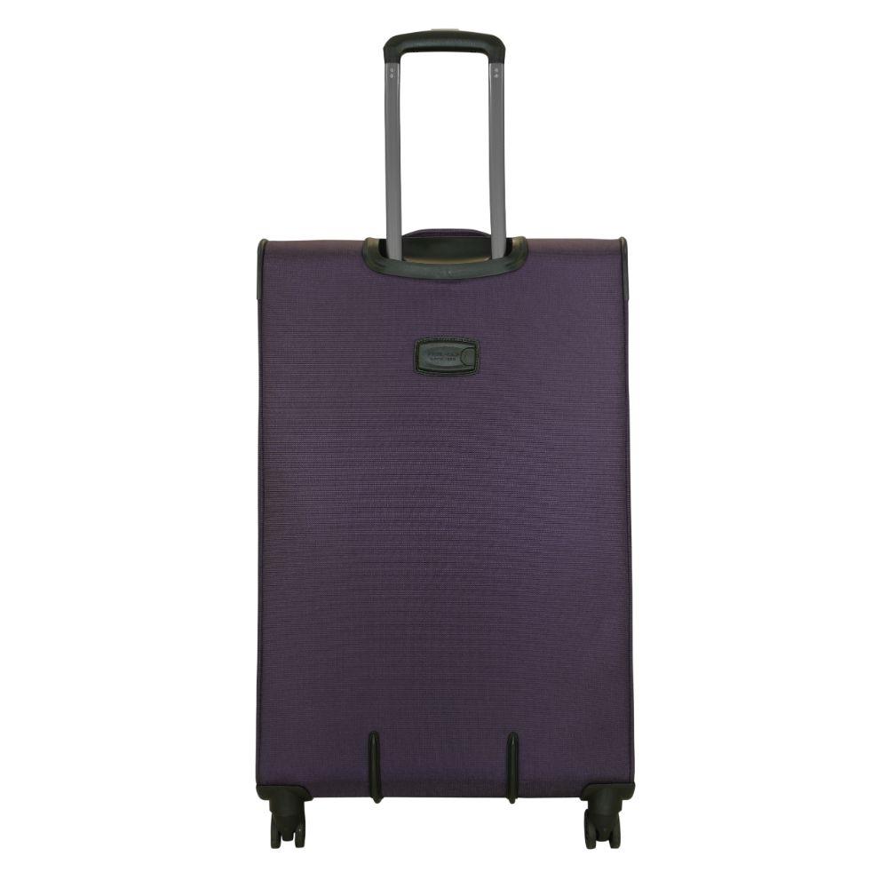Maleta Blanda Expandible con TSA Londres L Morado Head-9