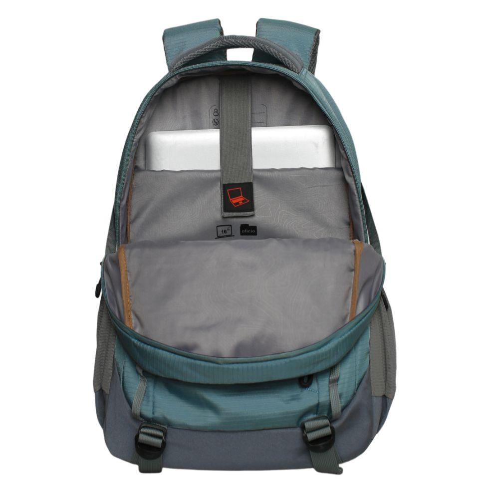 Mochila Stelvio Outdoor Look Celeste Head-3