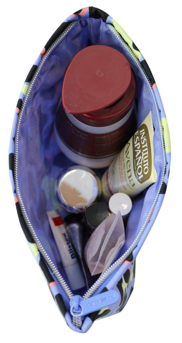 Cosmetiquero Lali Mujer Negro Lila Head-4