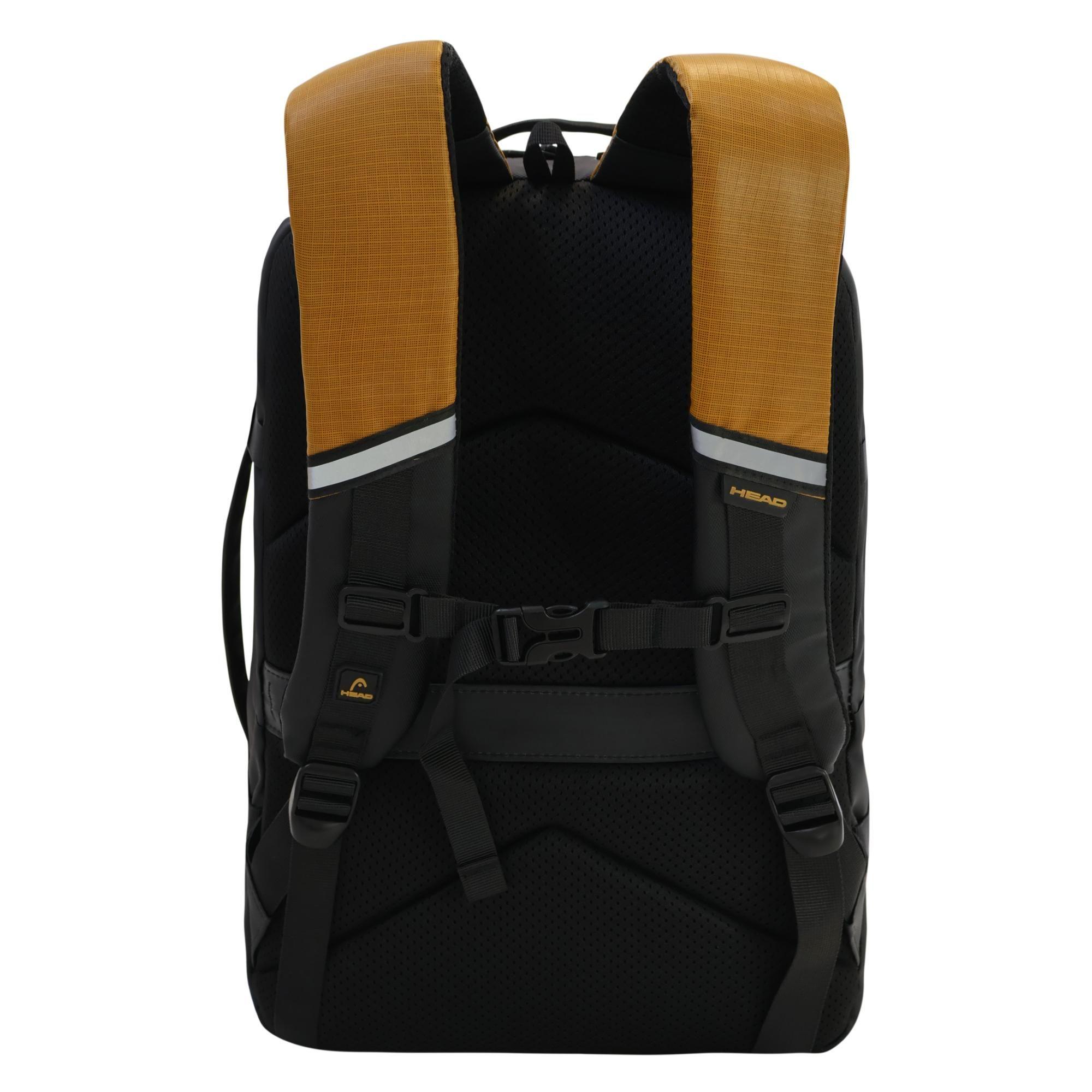 Mochila de Viaje  Fiero  Waterproof Mostaza Head-9