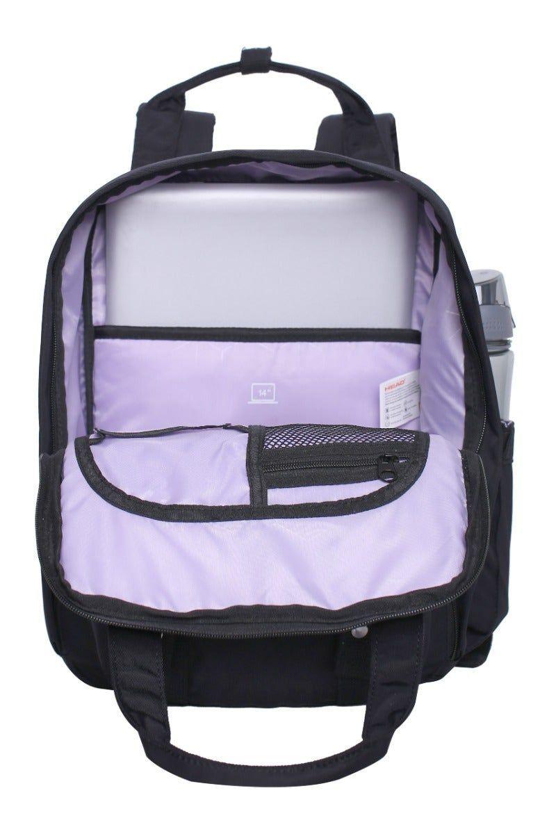 Mochila Alpha 22 Negro Acero Head-1