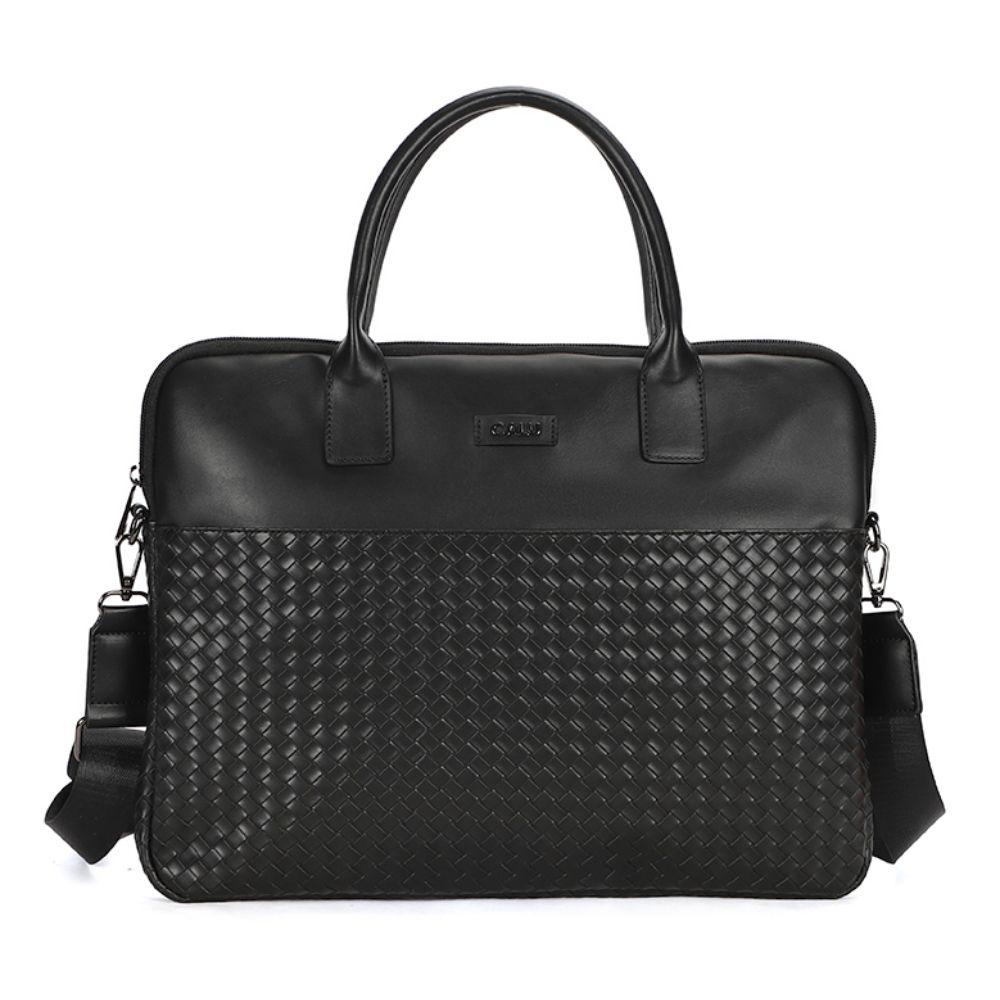 Porta Notebook Cartera Amapola Negro Calu-1