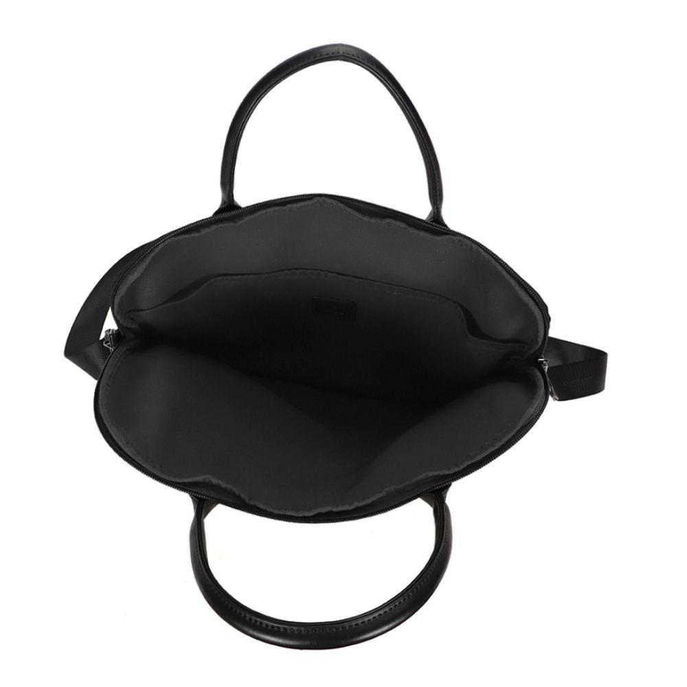 Porta Notebook Cartera Amapola Negro Calu-3