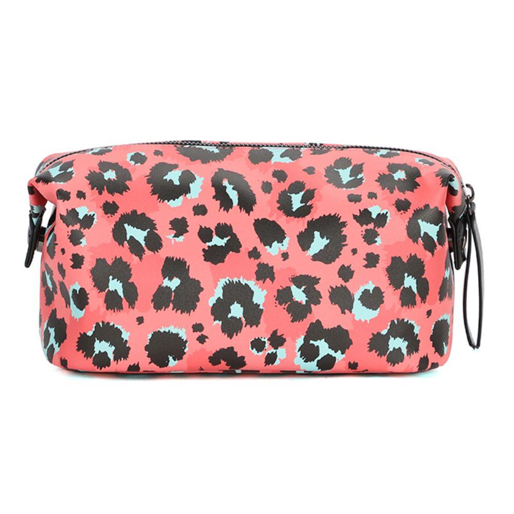 Neceser Cosmetiquero Noah Animal Print Coral Calu-4