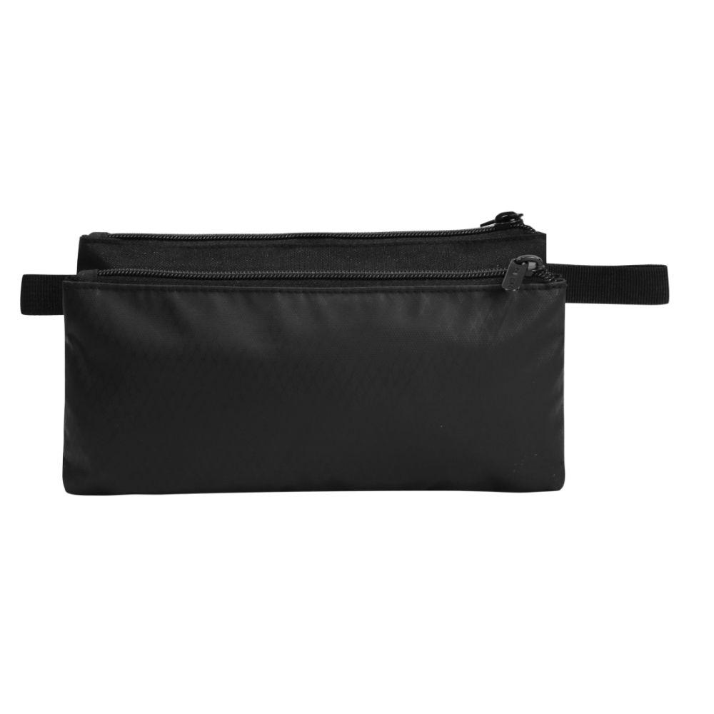 Estuche Triple Mujer March Reverse Rombos Negro Head-5