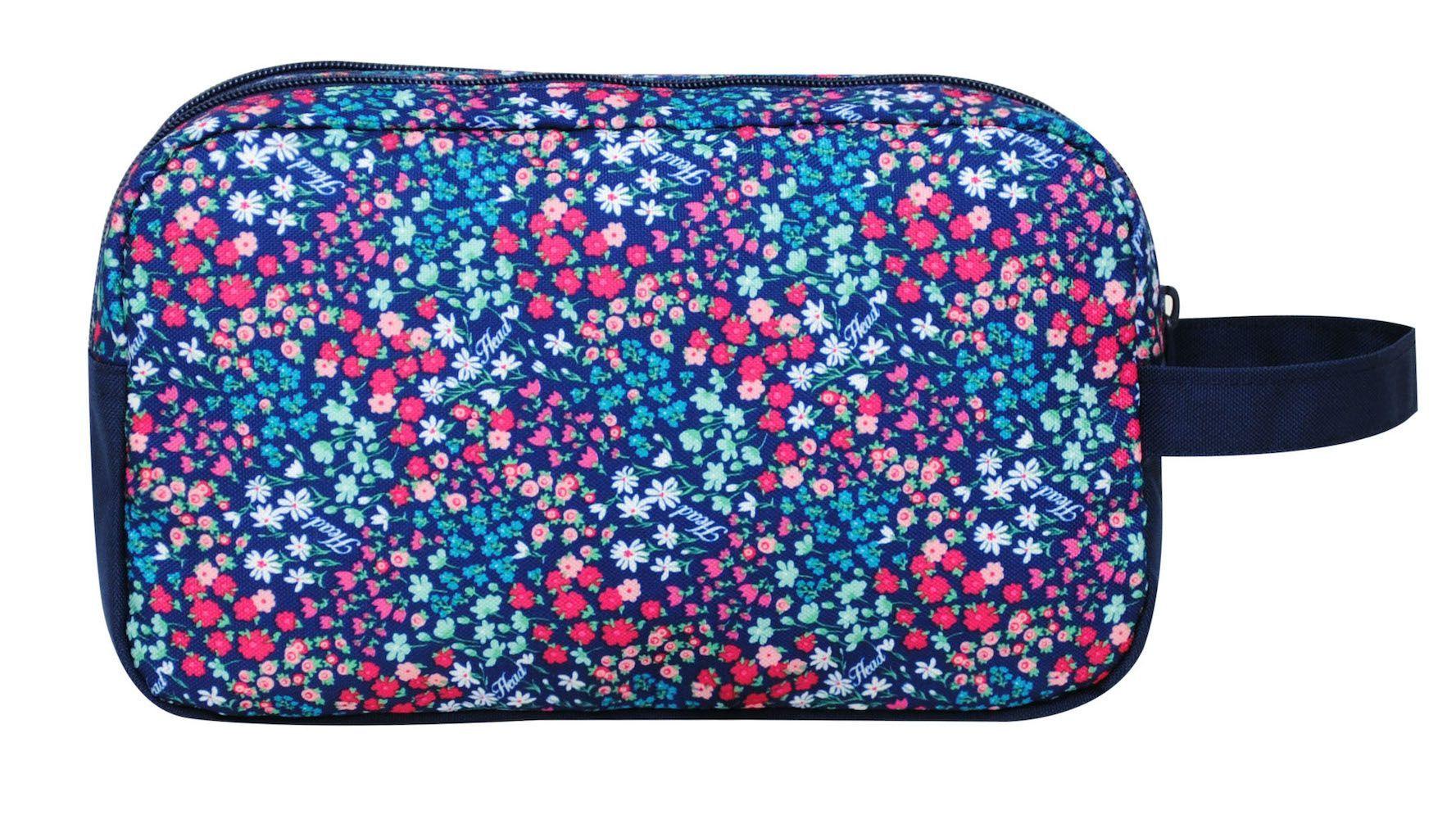 Neceser Cosmetiqeuro Polo Azul Florcitas Head   -3