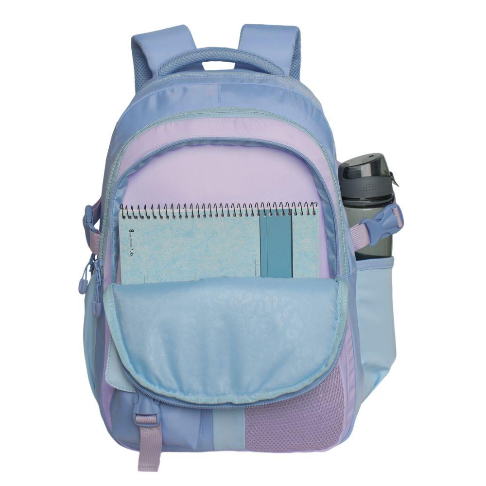 Mochila Mujer Microfibra Artura Block Sky Head-2