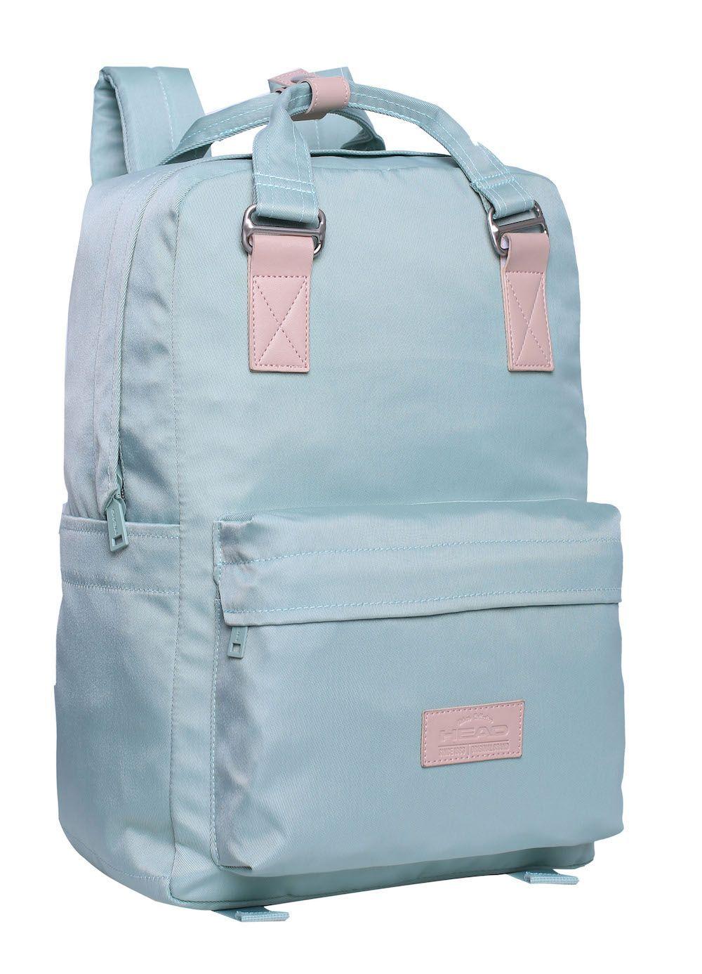 Mochila Beta Menta Azul Head-0