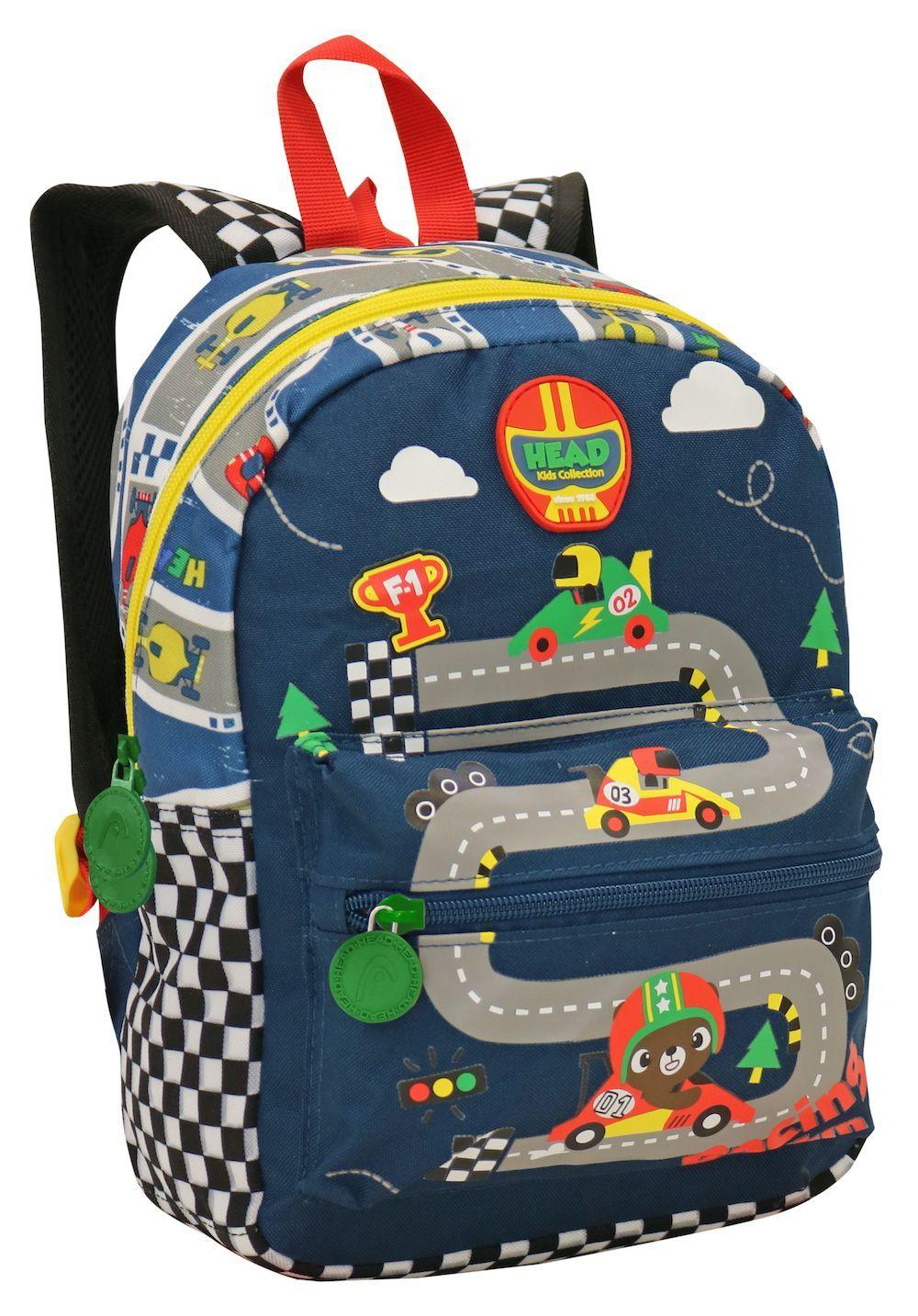 Mochila Cookie Racing Gris Head-0