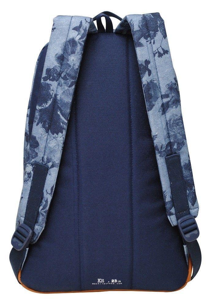 Mochila Kit Rosas Azul Head   -2