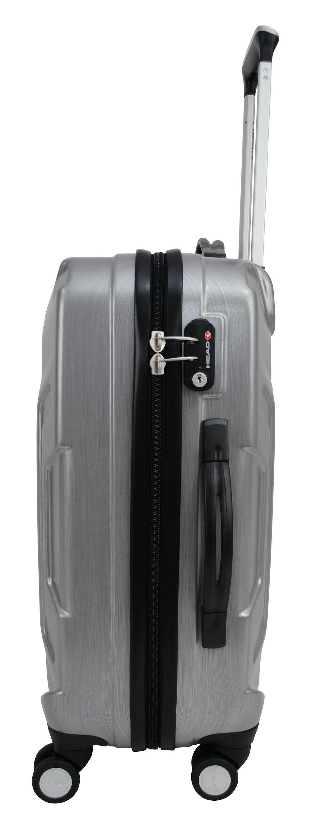Maleta Cabina Dura New Galaxy Xs Plata Head-3