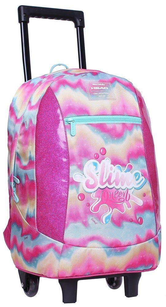 Mochila Niña Game Multicolor Con Carro Head-0