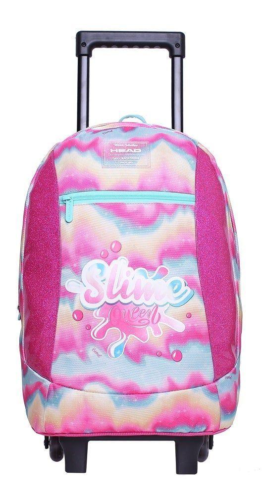 Mochila Niña Game Multicolor Con Carro Head-1