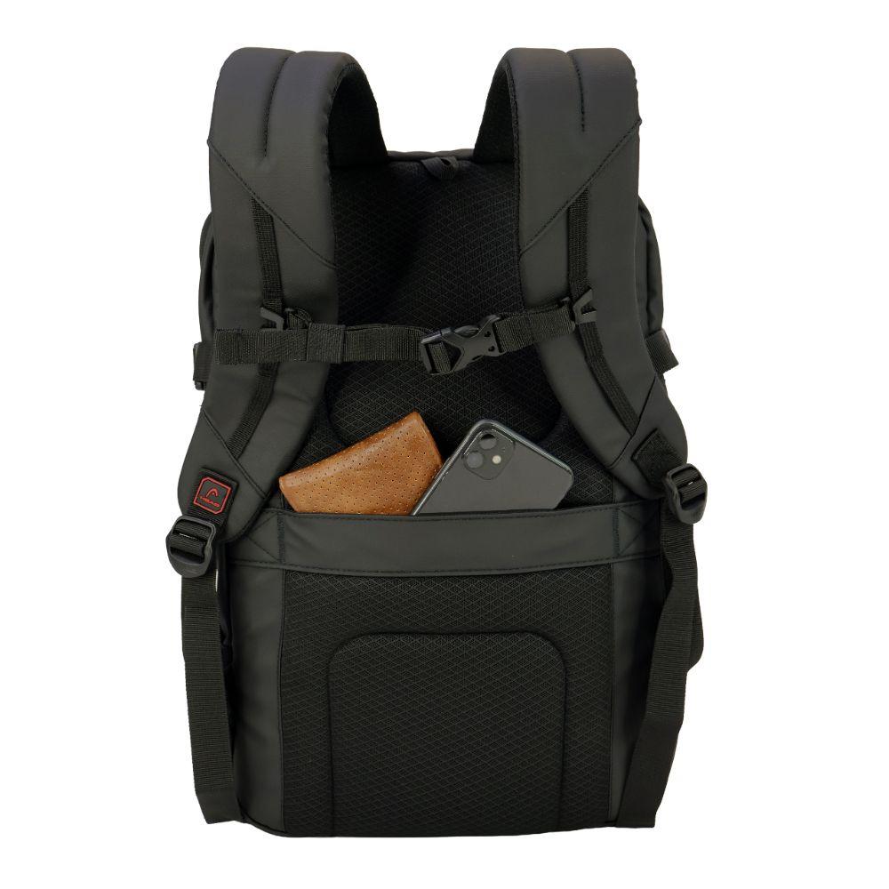 Mochila de Viaje Expandible Shark Waterproof Reverse Negro Head-6