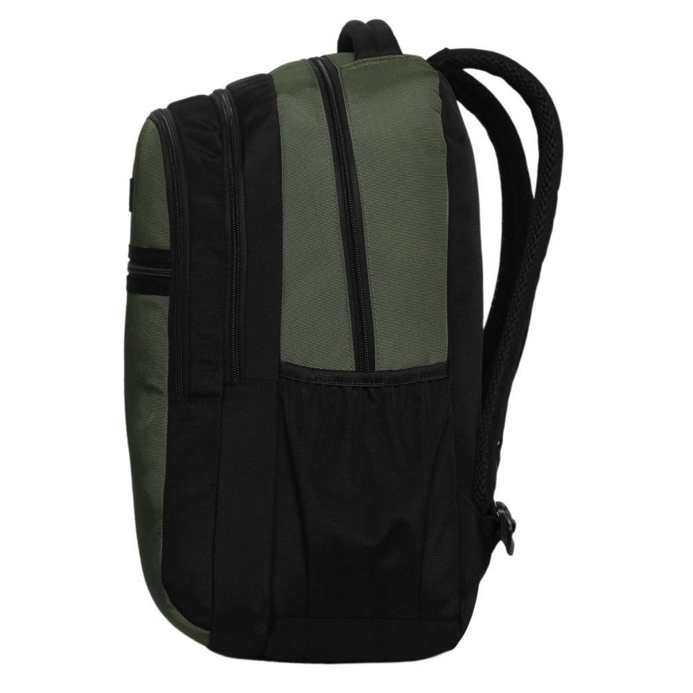 Mochila Laptop Zen Verde Musgo Head-3