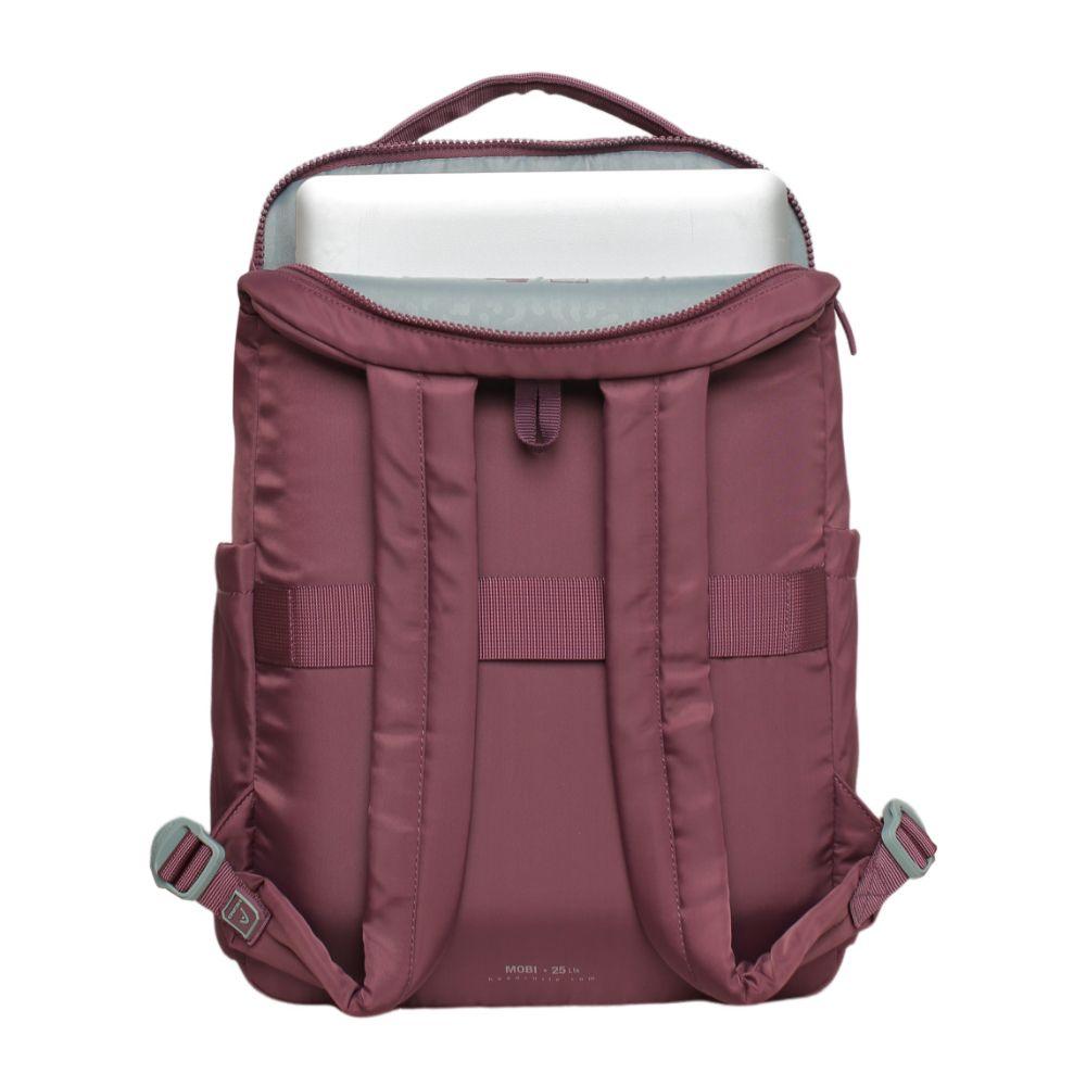 Mochila Mujer Mobi Color Block Malva Head-3