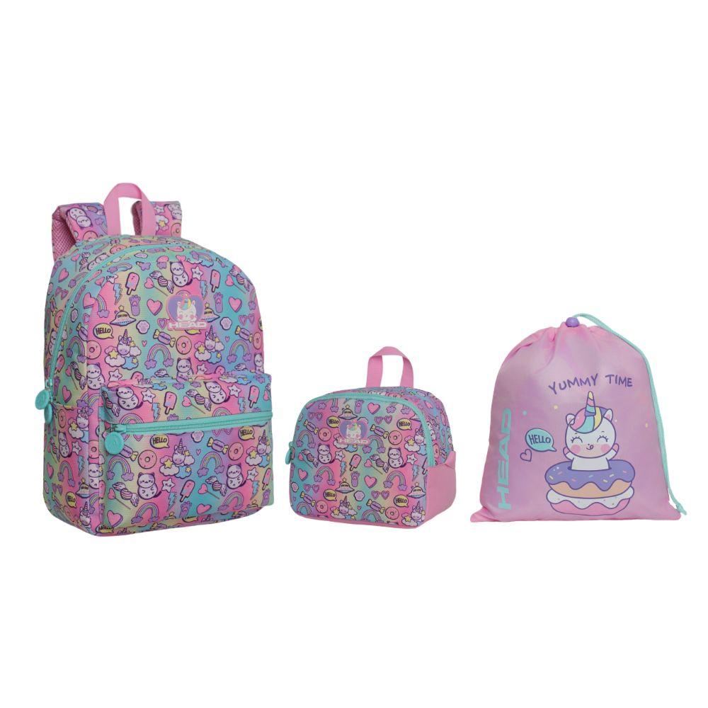 Pack Kids Niña (x3) Faded Multicolor Head-0